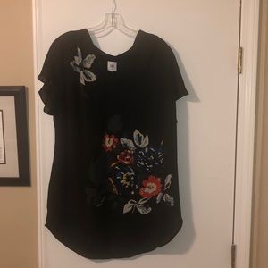 Cabi - Large.   Short sleeve black blouse.